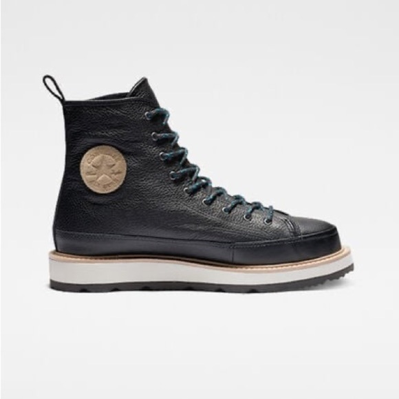 Converse Chuck Taylor Boot Black High-Top - Picture 1 of 10